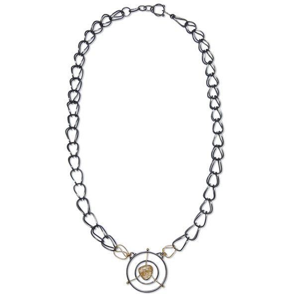 Lola Zyscovich rutilated quartz chain