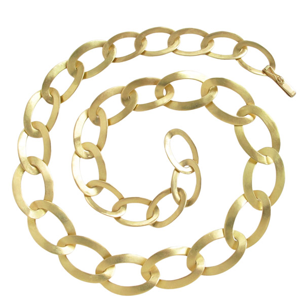Mimi Favre Studio graduated link necklace