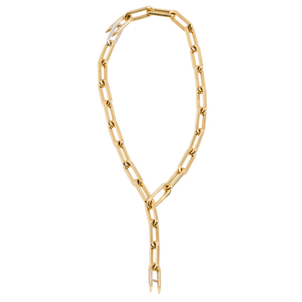 Uniform Object Modular heavy metal necklace