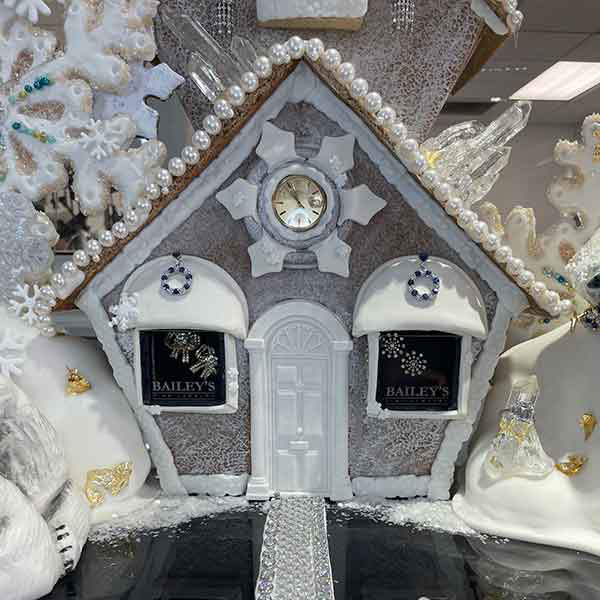 Bailey's gingerbread house Bailey's gingerbread house