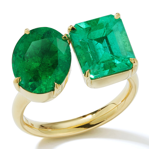 Jemma Wynne Muzo emerald ring Jemma Wynne Muzo emerald ring