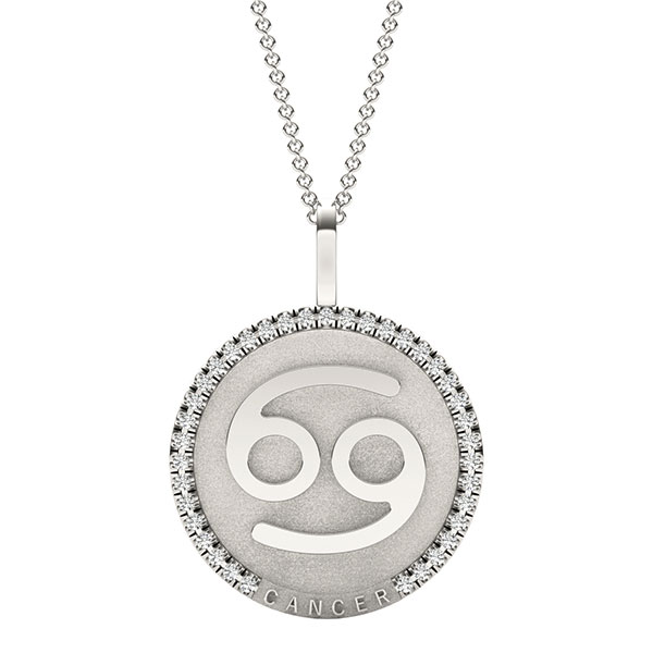 Charles & Colvard astrological pendant Charles & Colvard astrological pendant