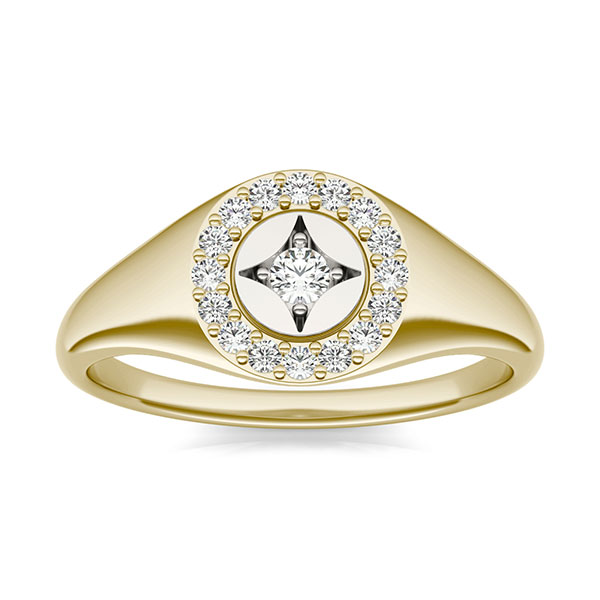 Charles & Colvard signet ring Charles & Colvard signet ring