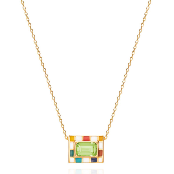 NeverNoT chess green pendant NeverNoT chess green pendant