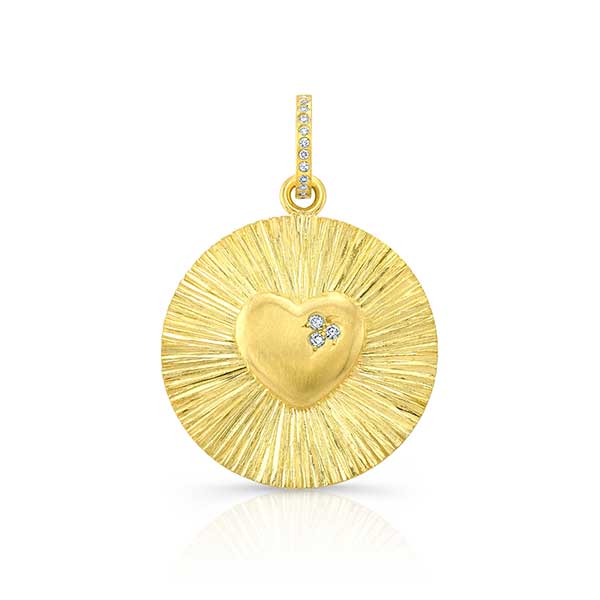 Dorian & Rose heart medallion pendant Dorian & Rose heart medallion pendant