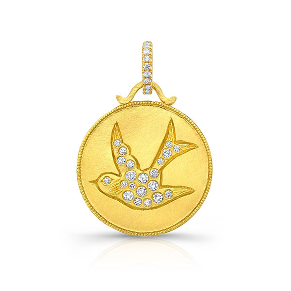 Dorian & Rose swallow pendant Dorian & Rose swallow pendant