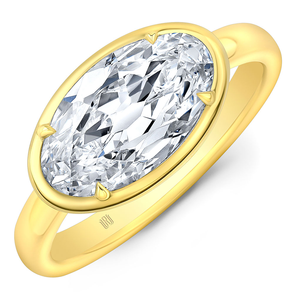 Rahaminov oval engagement ring Rahaminov oval engagement ring
