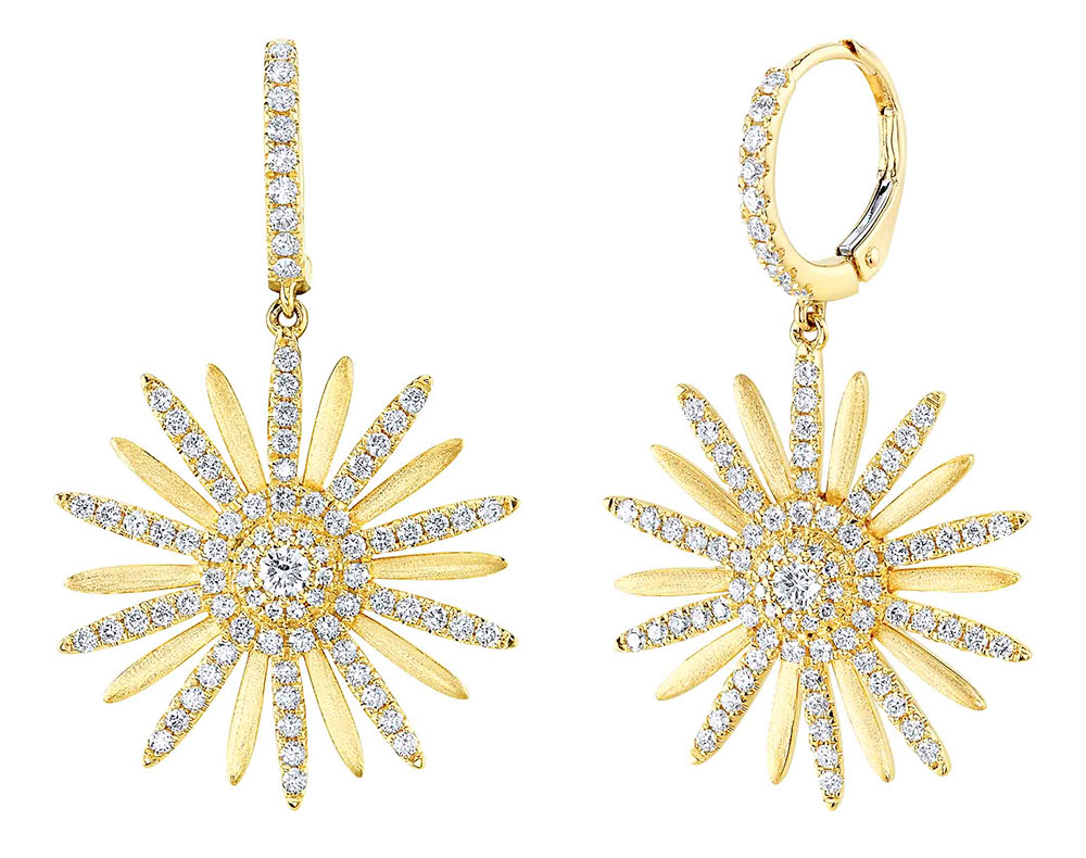 Shy Creation diamond star earrings Shy Creation diamond star earrings