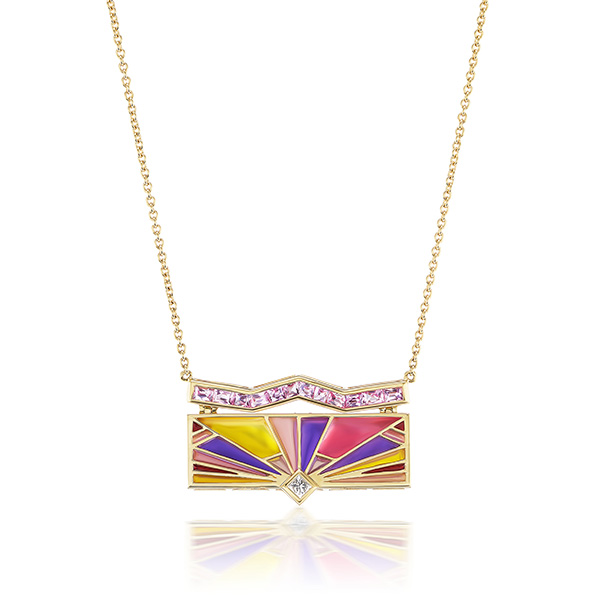 ARK plique a jour Horizon Necklace