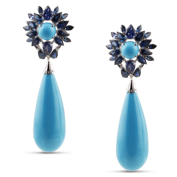 Tresor turquoise earrings Tresor turquoise earrings