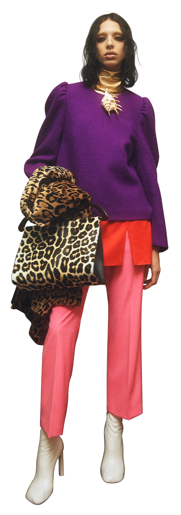Dries Van Noten fall 2022 runway model