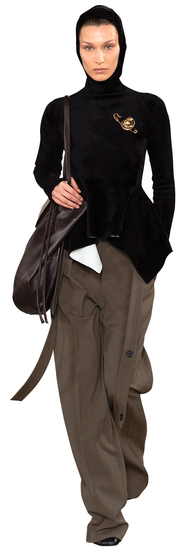 Proenza Schouler fall 2022 runway model