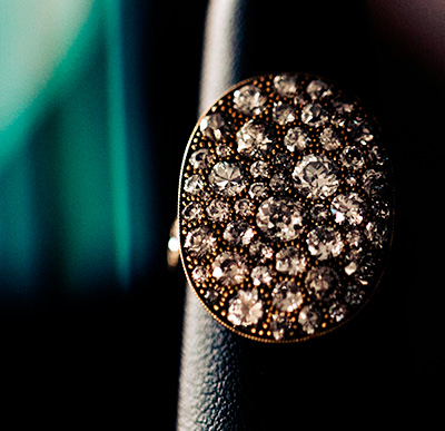 Single Stone cobblestone ring at DC Johnson