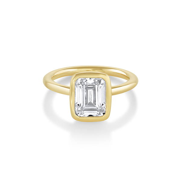 Marrow Fine bezel set Roxy ring