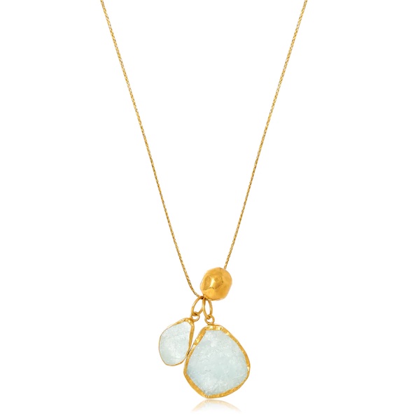 Pippa Small Aquamarine Pendant Pippa Small Aquamarine Pendant