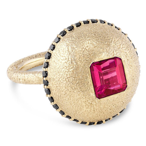 Imperfect Grace Moxie rubelite ring