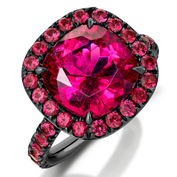 Stephen Silver rubelite ring