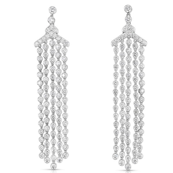 Cicada drop earrings