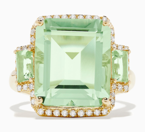 Effy green amethyst ring