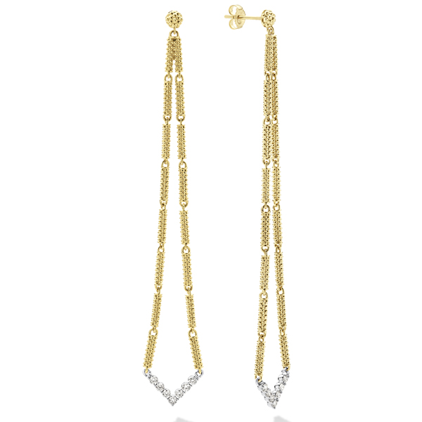 Lagos Superfine drop earrings
