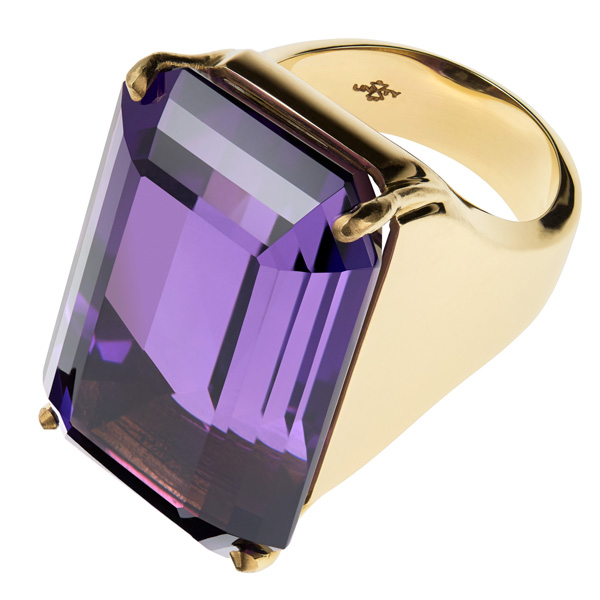 Misahara amethyst ring