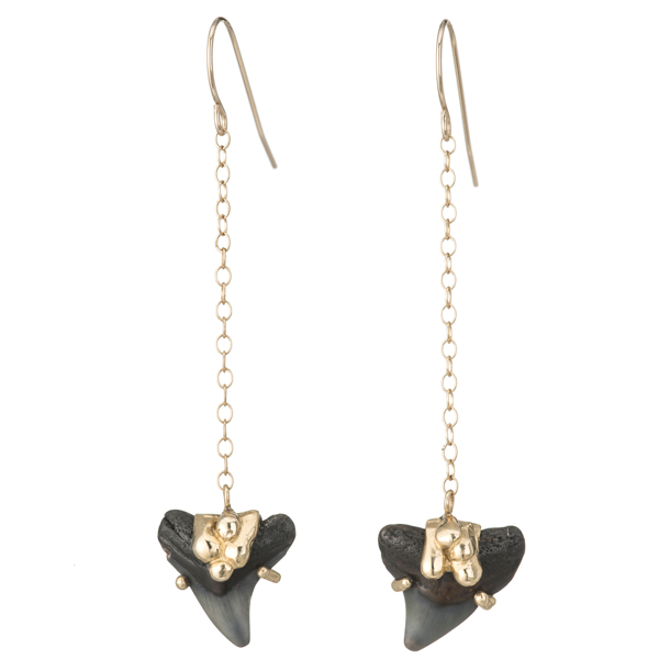 Morgan Patricia shark tooth earrings
