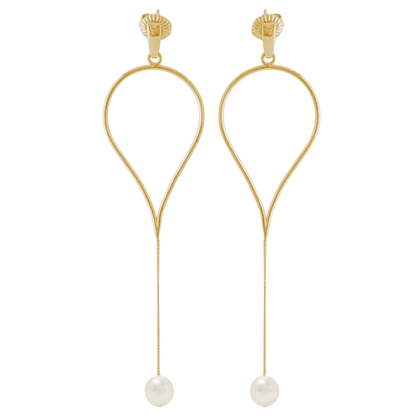 Natasha Schweitzer aqua drop earrings