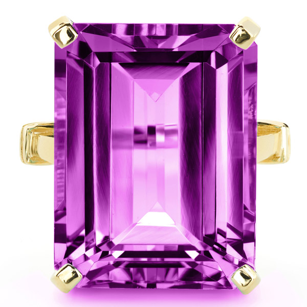 Olivia Madigan Shea amethyst ring