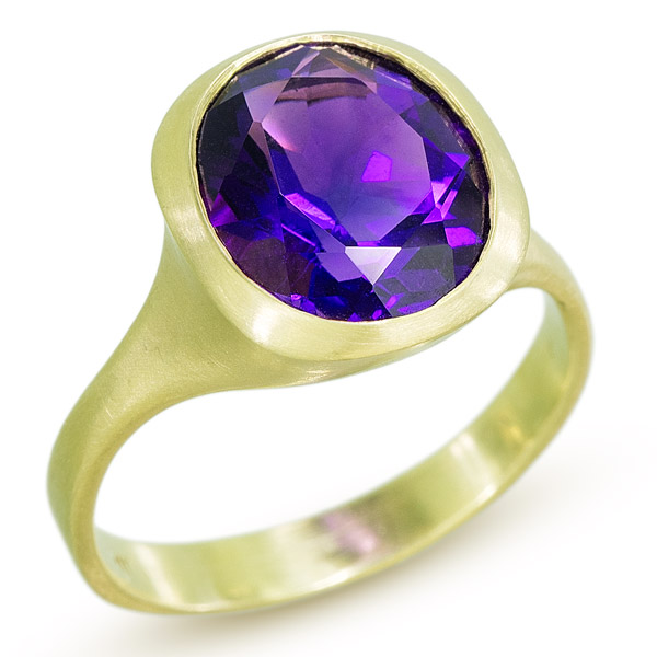 Judi Powers amethyst Amphora ring