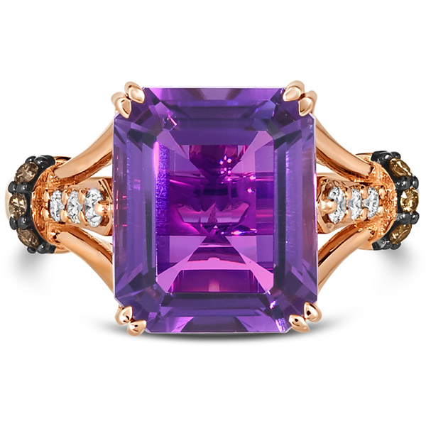 Le Vian grape amethyst ring