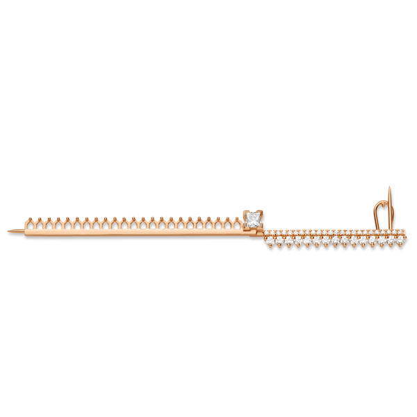 Nouvel Heritage diamond brooch