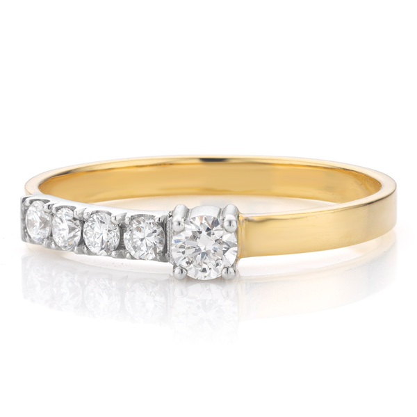 Nue Binary diamond ring