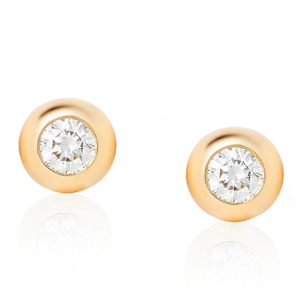 Valery Brinda diamond ear studs