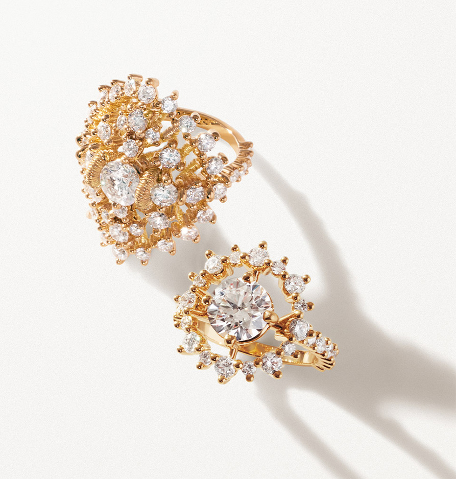 Oscar Massin high jewelry rings