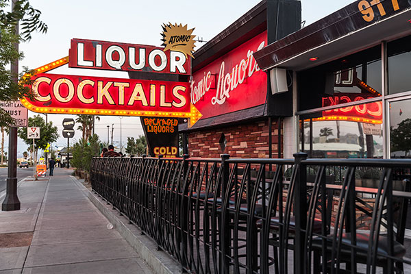 Atomic Liquors exterior