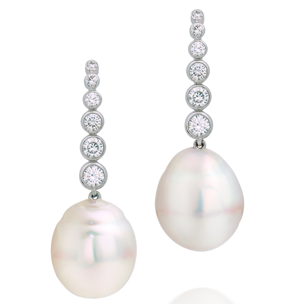 Lauren Addison pearl cuff earrings Lauren Addison pearl cuff earrings