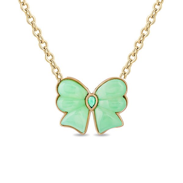 Mason and Books chrysophrase necklace