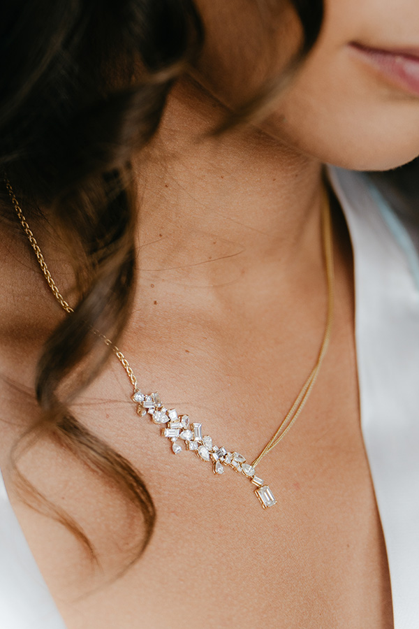 Dorian Webb Trellis Necklace