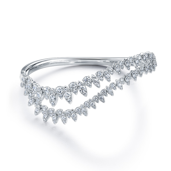 Hearts On Fire Aerial Twisted Dewdrop Bangle