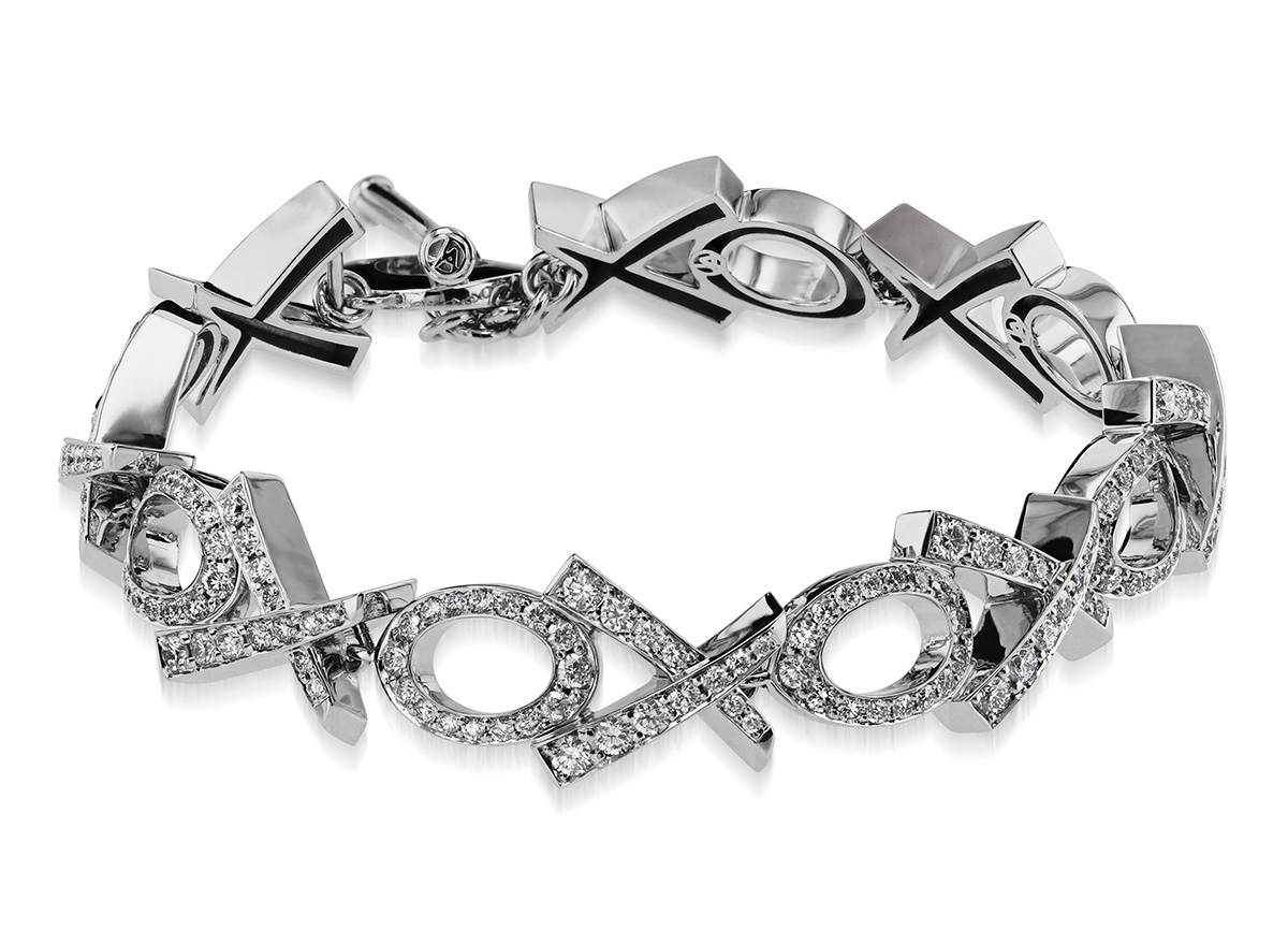 John Atencio XO paris tennis bracelet