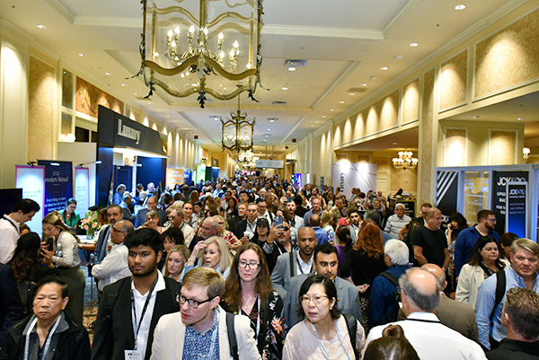 JCK opening day 2023 crowded hallway JCK opening day 2023 crowded hallway