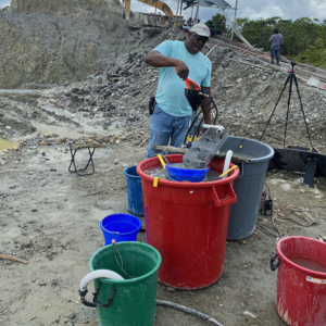 Miner working Goldrop