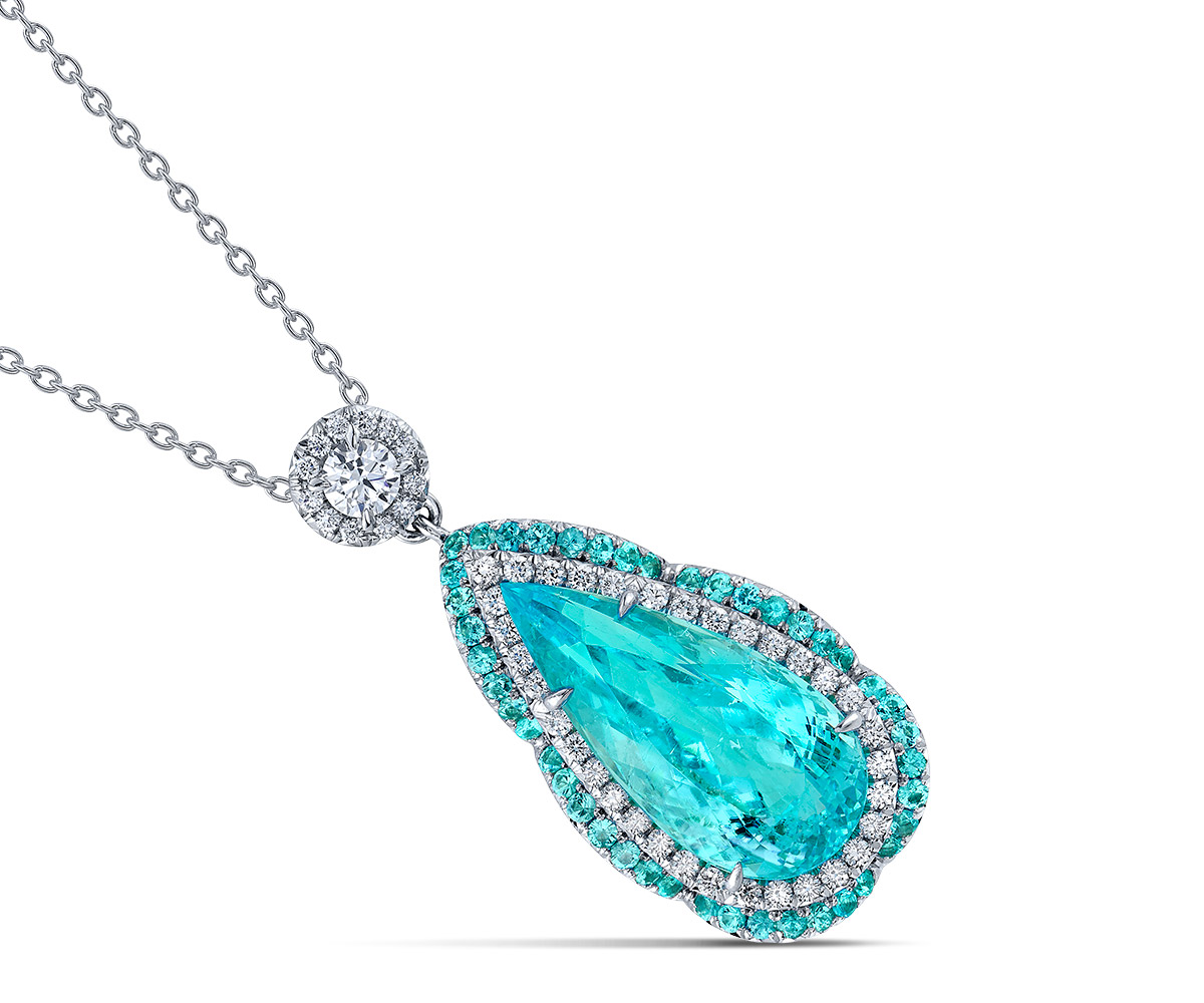 Luxury Show Omi Prive paraiba pendant