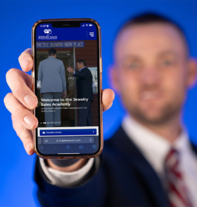 William Jones IV of Sissys with Jewelry Sales Academy app