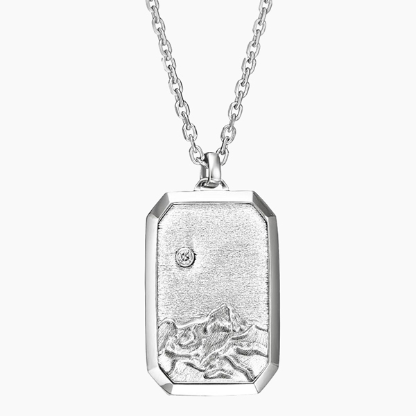 Brilliant Earth dog tag necklace Brilliant Earth dog tag necklace