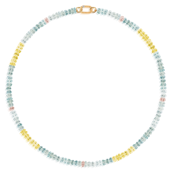 Hannah Alpert aqumarine necklace