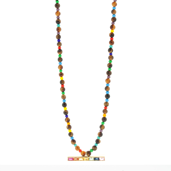 Luis Morais rainbow sapphire necklace Luis Morais rainbow sapphire necklace