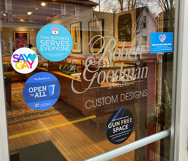 Robert Goodman Jewelers door