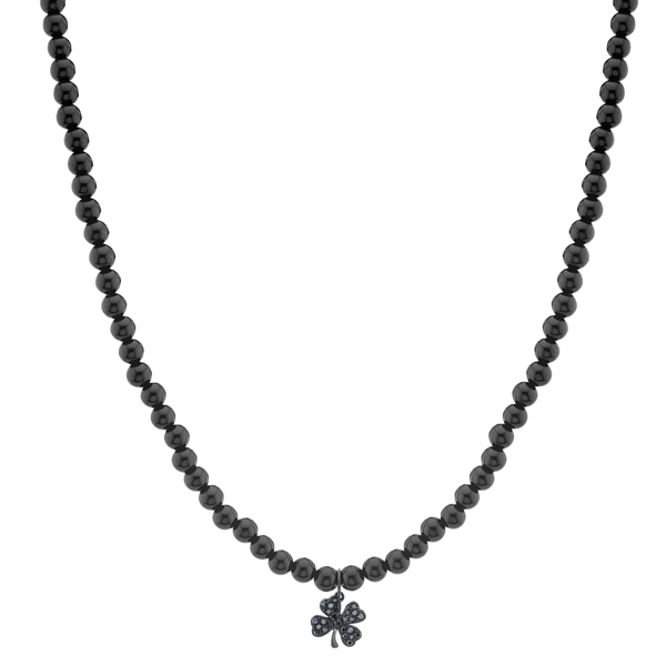 Sydney Evan clover bead necklace