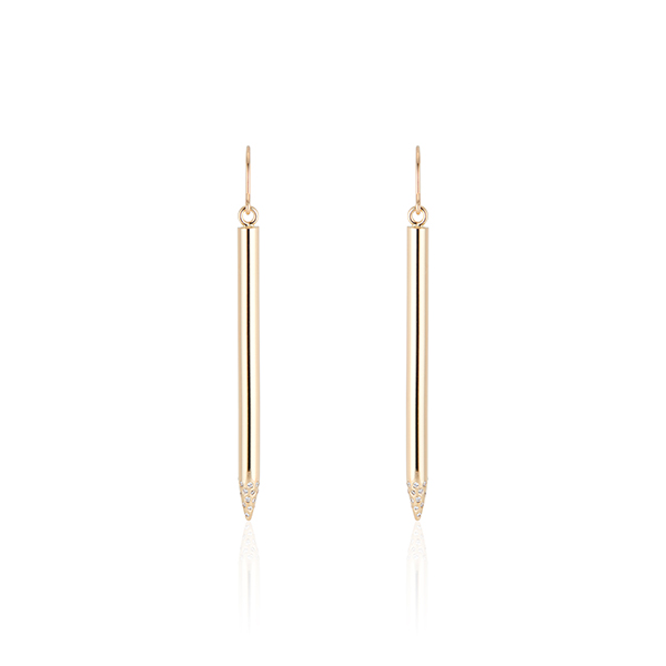 Lorraine West Arrow Head Earrings